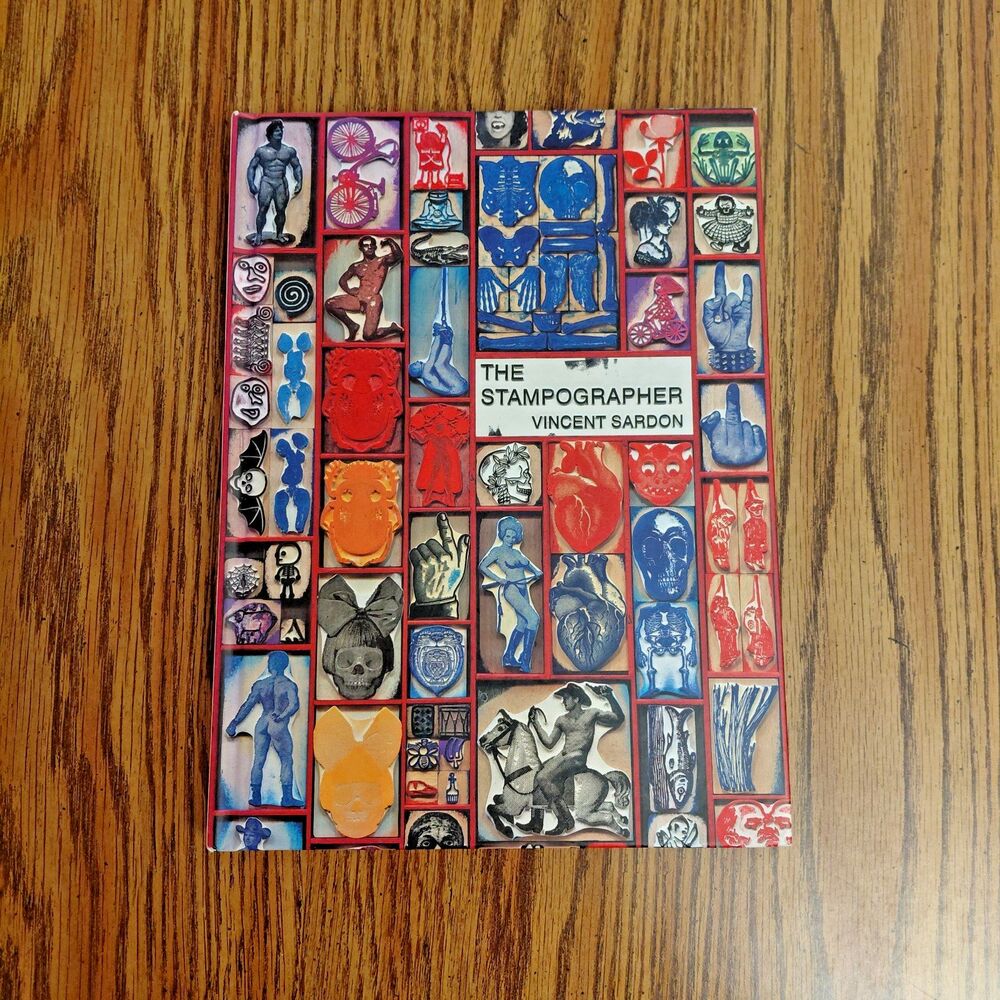 Vincent Sardon: the Stampographer by Vincent Sardon (2017, Hardcover)